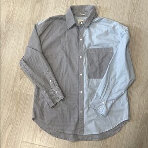 Abercrombie Two-Tone Button-Up Shirt